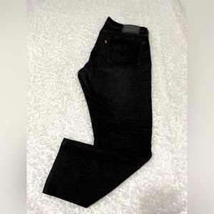 Levi’s Men’s Jeans Black Slim Fit W 34 L29